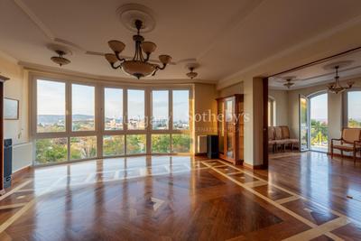 A Panorama of Budapest from the Heights of Gellért Hill